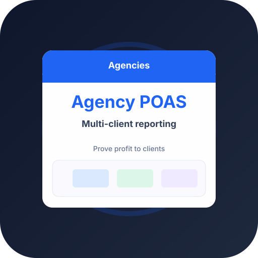 Agency POAS Reporting — Show Client Profit Agency POAS Reporting — Show Client Profit — POAS profit bidding and ecommerce Google Ads guide by Profit Bid