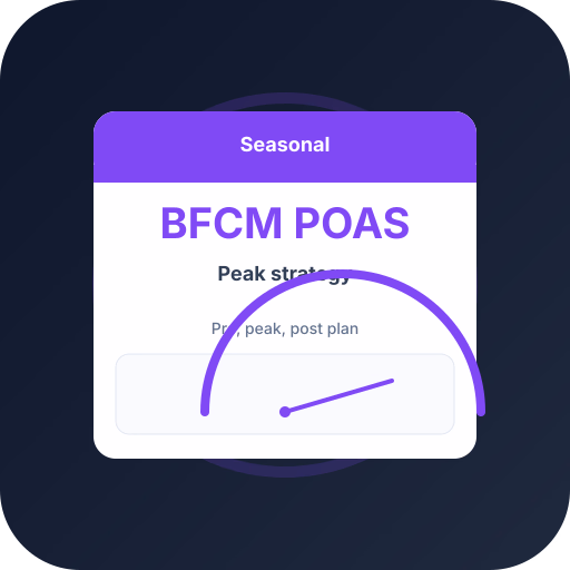 Black Friday POAS Strategy (BFCM Profit) — POAS profit bidding and ecommerce Google Ads guide by Profit Bid