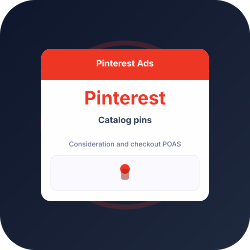 Pinterest Ads POAS — Catalog Profit Tracking — POAS profit bidding and ecommerce Google Ads guide by Profit Bid