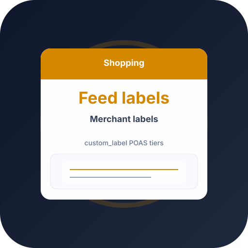 Shopping Feed POAS Labels for Margin — POAS profit bidding and ecommerce Google Ads guide by Profit Bid