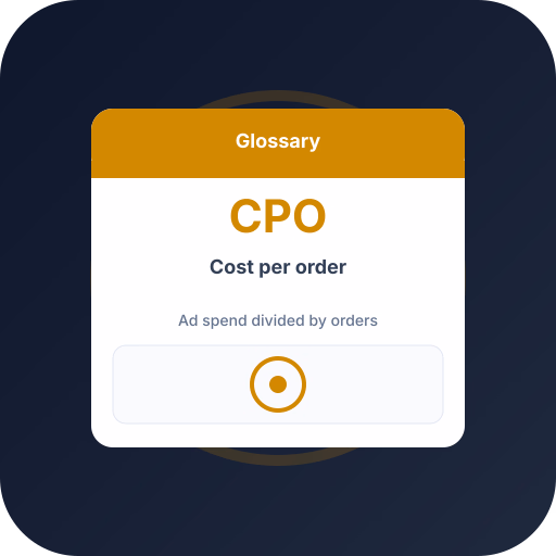 What Is Cost Per Order (CPO)? Formula What Is Cost Per Order (CPO)? Formula — ecommerce advertising glossary definition by Profit Bid
