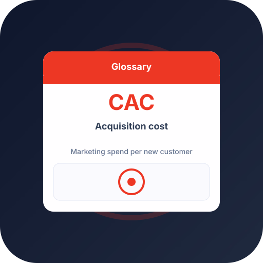 What Is CAC? Customer Acquisition Cost What Is CAC? Customer Acquisition Cost — ecommerce advertising glossary definition by Profit Bid