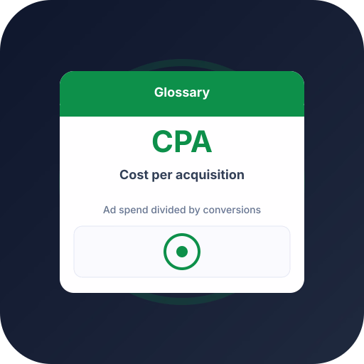 What Is CPA? Cost Per Acquisition Explained What Is CPA? Cost Per Acquisition Explained — ecommerce advertising glossary definition by Profit Bid