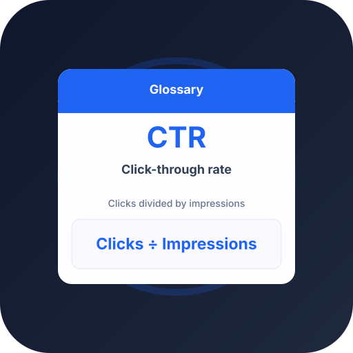 What Is CTR? Click-Through Rate for Ads What Is CTR? Click-Through Rate for Ads — ecommerce advertising glossary definition by Profit Bid