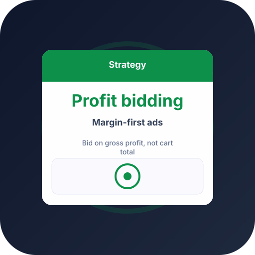 What Is Profit Bidding? POAS Bidding Explained — ecommerce advertising glossary definition by Profit Bid